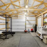 garage inside Inside the garage